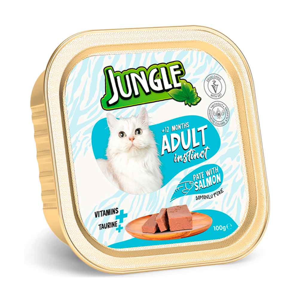Jungle Kedi Yaş Mama Balıklı Ezme 100 Gr